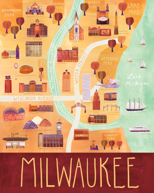 milwaukee map