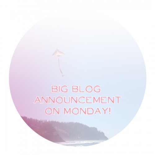 blog announcement