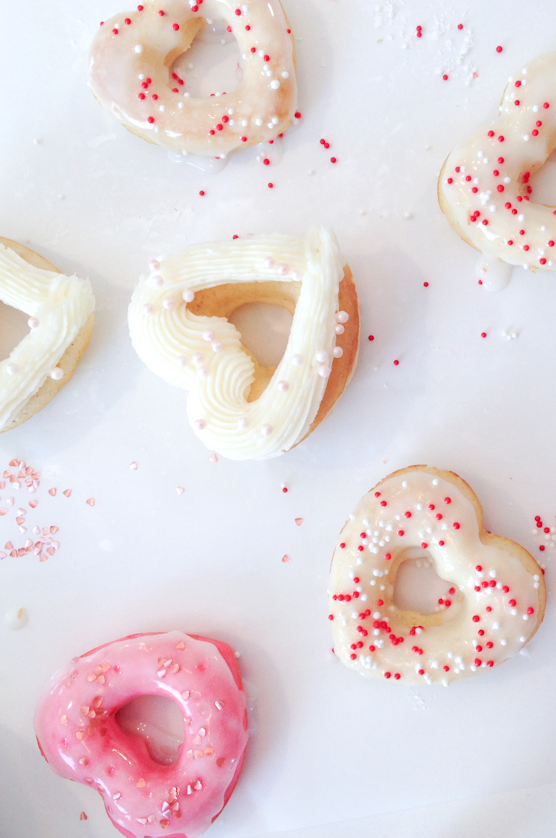 heart donuts